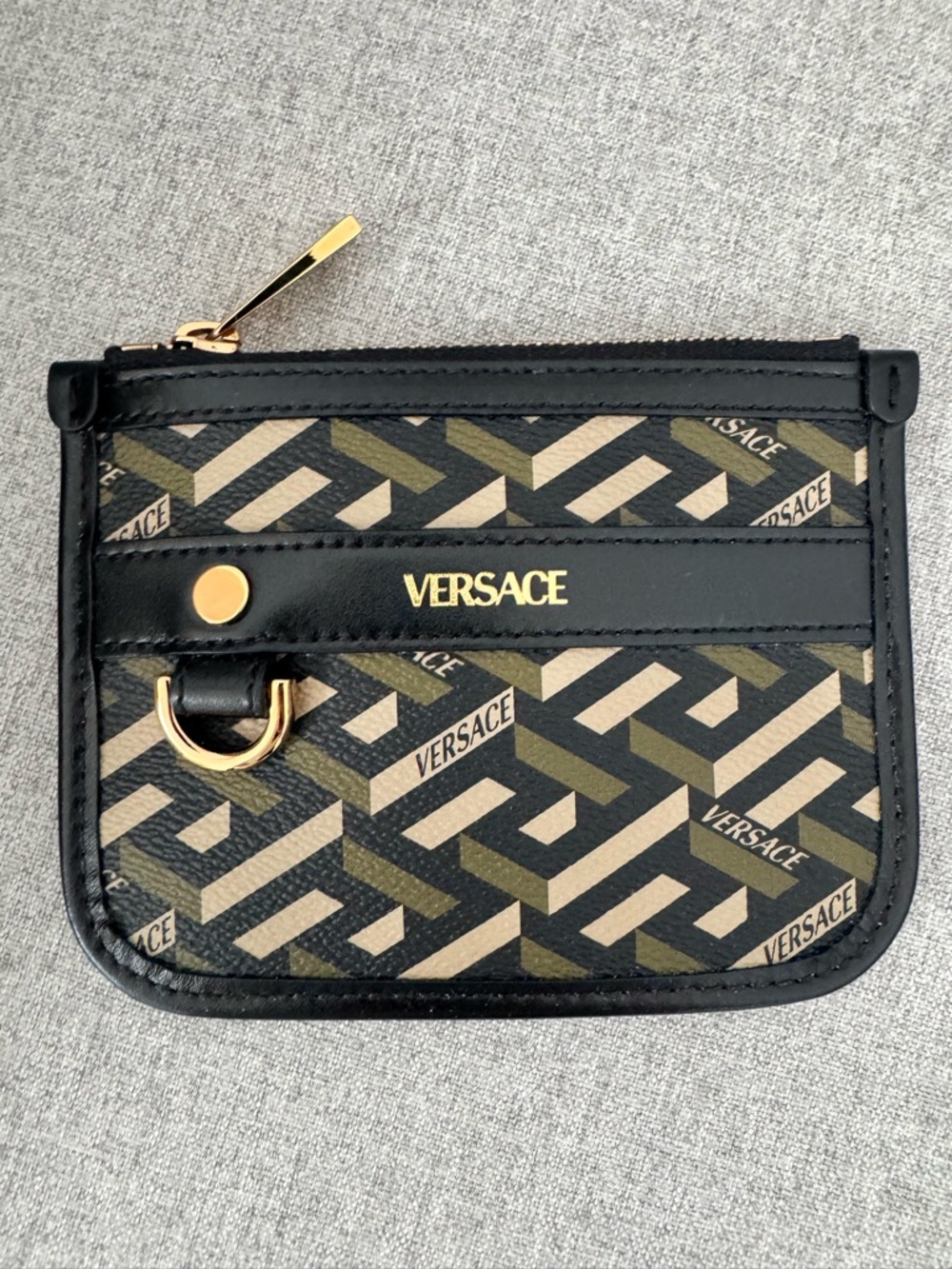 Versace White Drawstring Dust Bag with Black Tag
